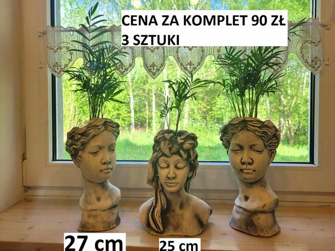 doniczka głowa doniczki gpsowe donice