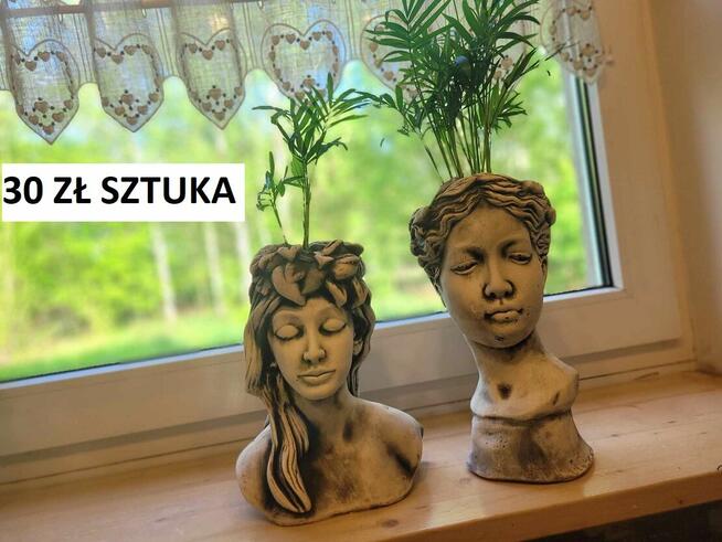 doniczka głowa doniczki gpsowe donice