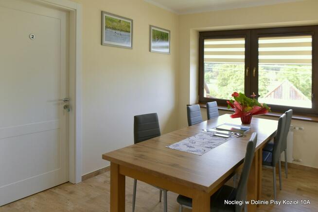 Noclegi w Dolinie Pisy, Kozioł 10A. Tanie kwatery Kolno