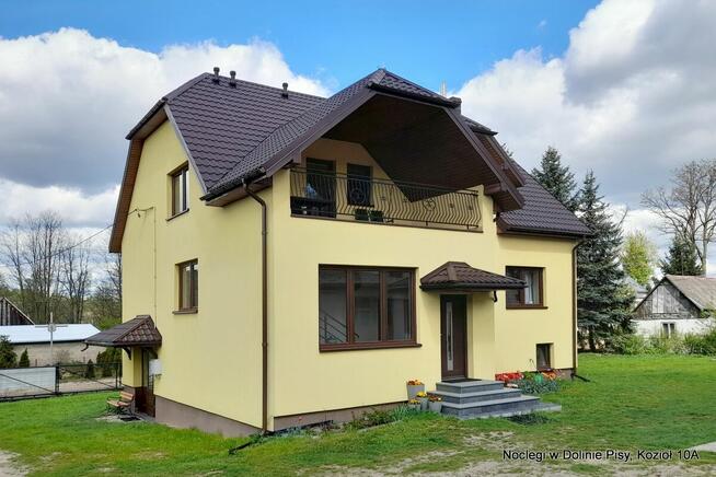 Noclegi w Dolinie Pisy, Kozioł 10A. Tanie kwatery Kolno