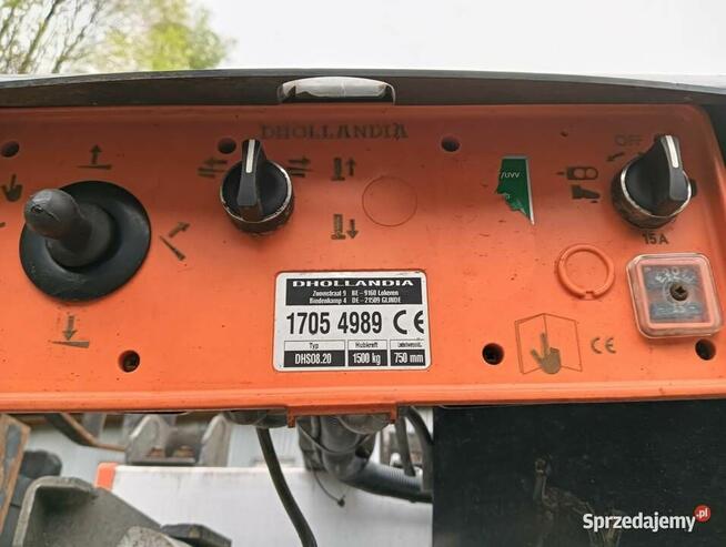Winda załadowcza DHOLLANDIA | 2017r | DHS08.20 | 1500kg |