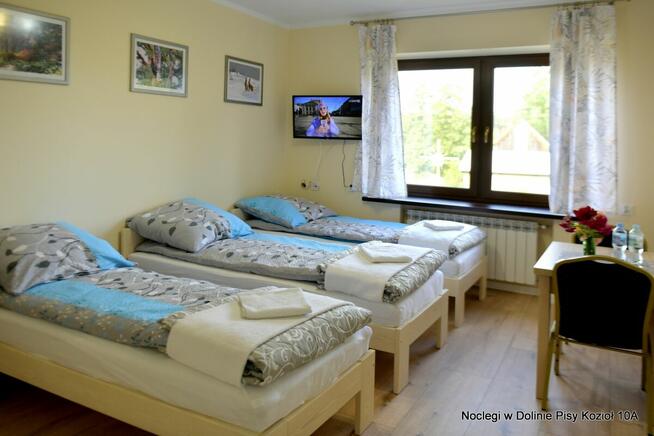 Noclegi w Dolinie Pisy, Kozioł 10A. Tanie kwatery Kolno