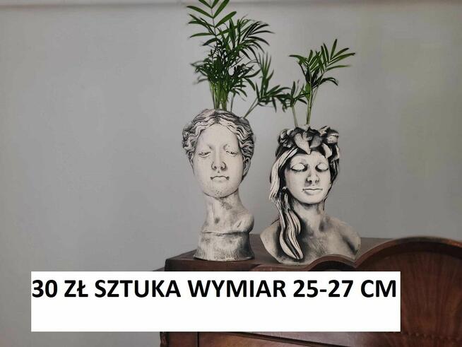 doniczka głowa doniczki gpsowe donice