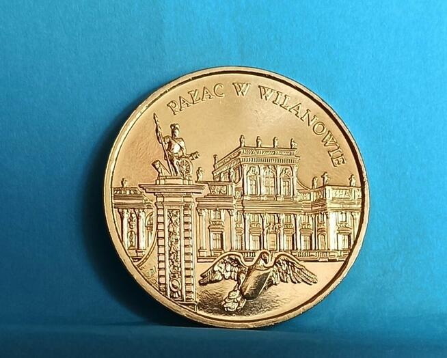 2 zł 2000 r. Pałac w Wilanowie