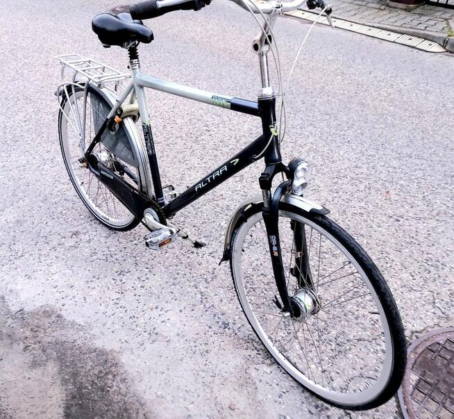 Rower ALTRA Cuber rama 60 cm 28" Miejsko-tre