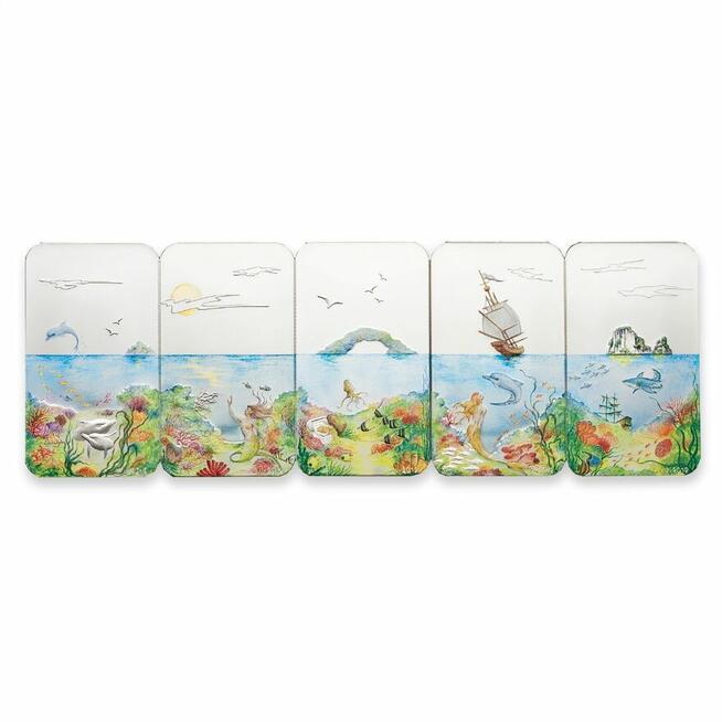 Dollars $ Dolar Endless Paradise SZTABKA SREBRO 1/2 uncja