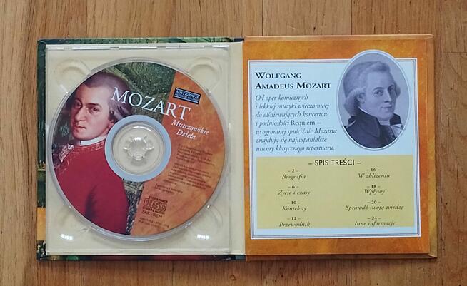 Mozart - Mistrzowskie Dzieła Płyta CD