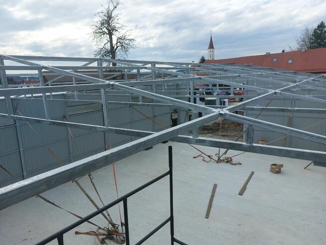 Hale, wiaty, garaże blaszane