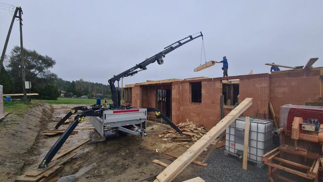 Mini żuraw na przyczepie BEFARD XJ55