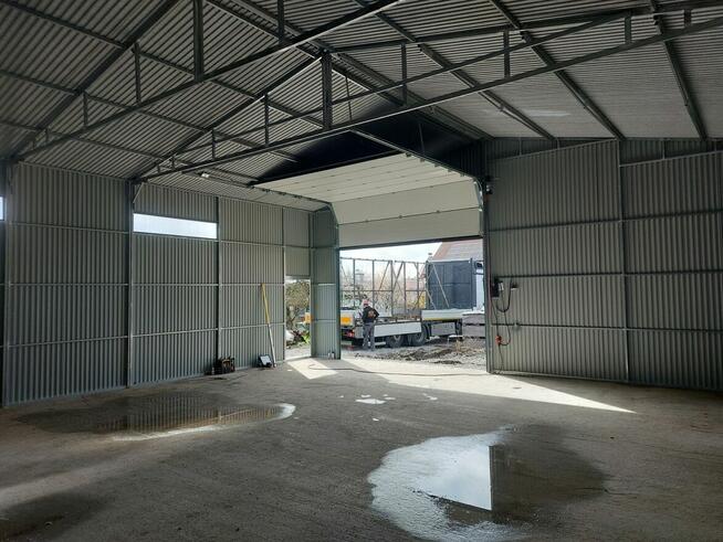 Hale, wiaty, garaże blaszane