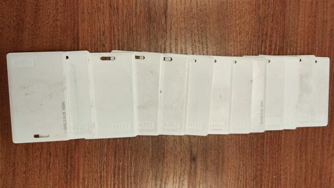 Używane karty dostępowe HID Proximity zestaw 50 sztuk = 75zł