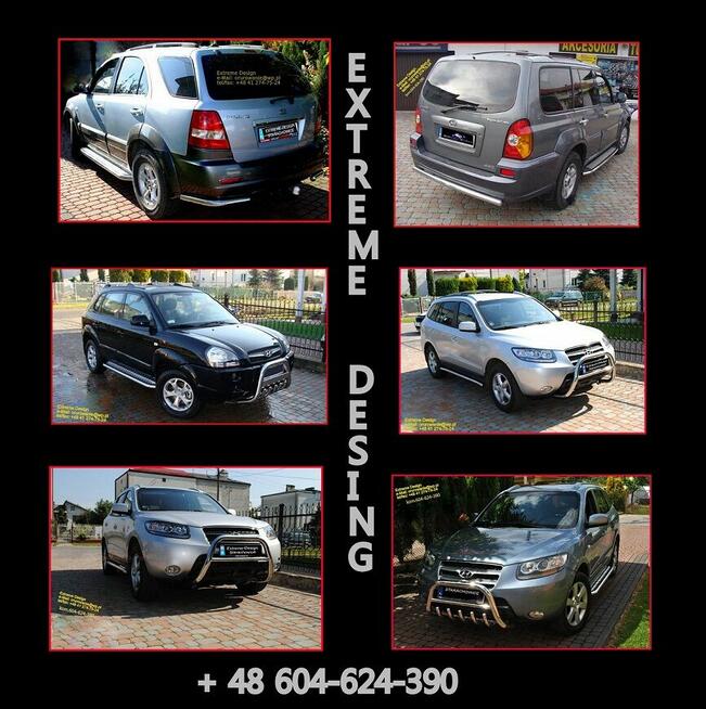 HYUNDAI SANTA FE,IX 35,TUCSON ORUROWANIE