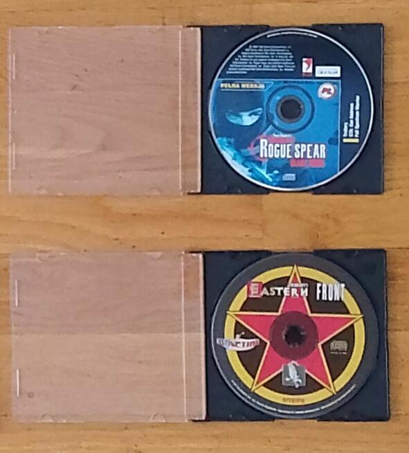 Zestaw 24 płyt z grami z czasopism głównie CD Action