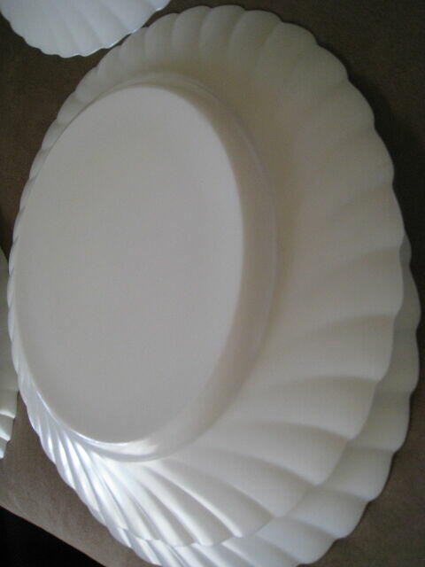 Talerze płytkie białe 27 cm. Arcoroc