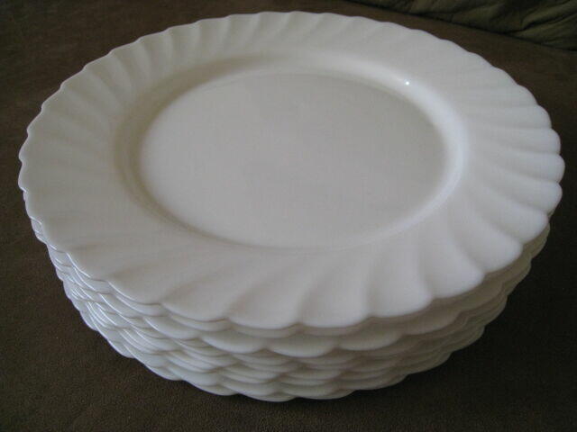 Talerze płytkie białe 27 cm. Arcoroc