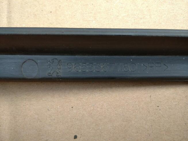 Peugeot 307 listwa spoiler hokej dokładka zderzak 9653355377
