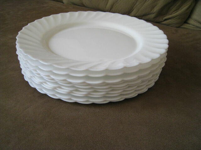 Talerze płytkie białe 27 cm. Arcoroc