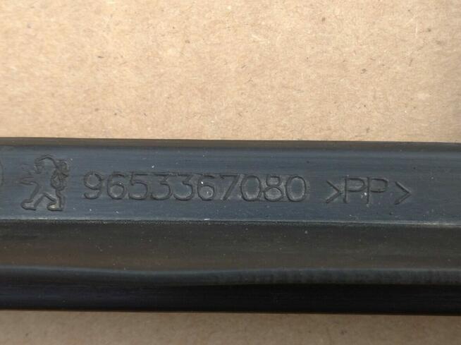 Peugeot 307 listwa spoiler hokej dokładka zderzak 9653355377