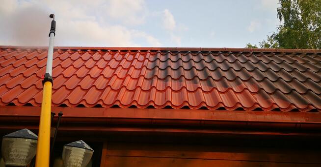 Mycie kostki brukowej, dachów, przeszkleń