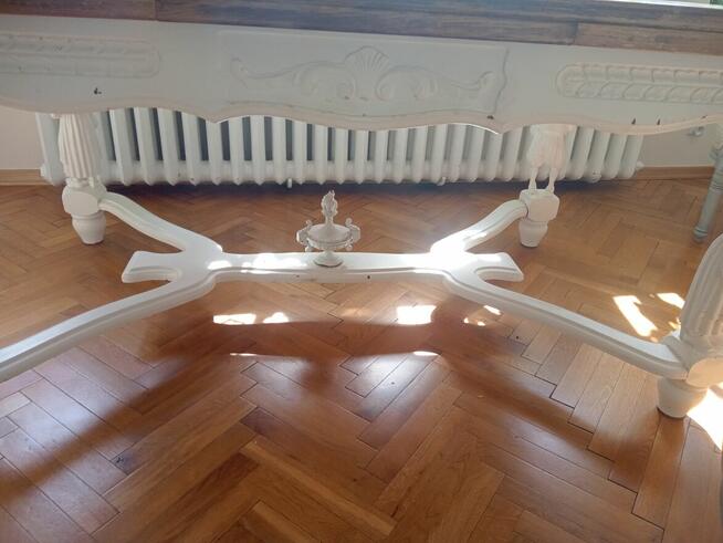 STÓŁ BRETOŃSKI FRANCUSKI FIGURALNY ROZKŁADANY z 160 do 270cm