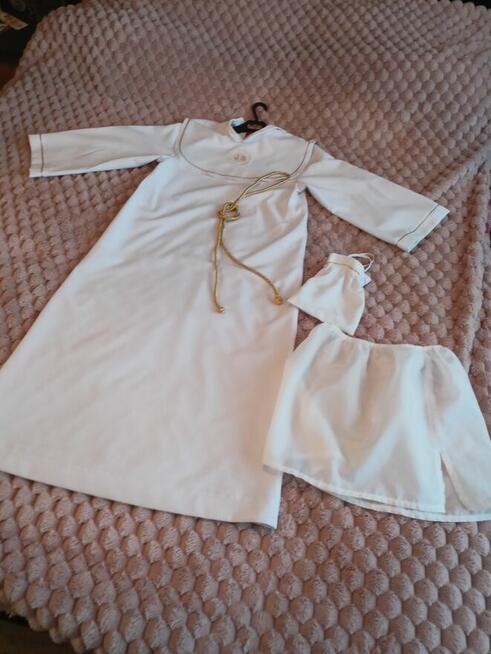 Sprzedam albę komunijną z pięknym wiankiemdla dziewczynki