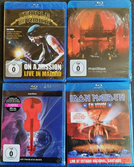 Polecam Album Blu Ray Koncert MARILLION Live From Cadogan Hall