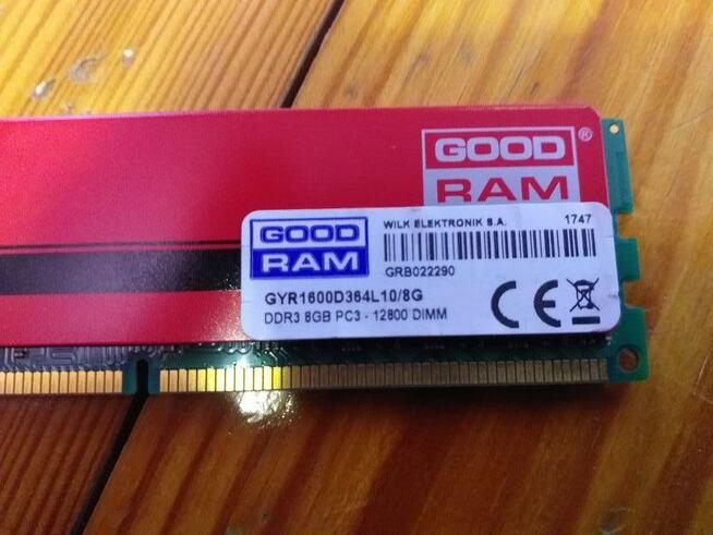 Pamięć Ram GoodRAM Play DDR3 8GB 1600MHz