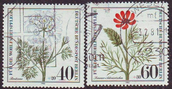 Zn. Berlin Mi 629, 30 kas 1980
