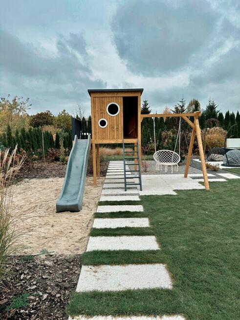 Plac zabaw ! DOMEK DLA DZIECI ! Nowoczesny