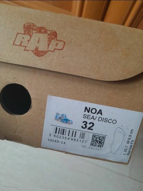 Sandałki dziewczece NOA RAP