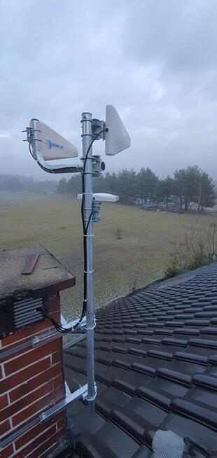 Montaż anten ustawianie TV DVB-T SAT LTE Trzebnica +okolice