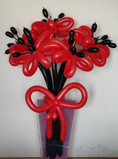 Dzień Babci i Dziadka bukiety z balonów