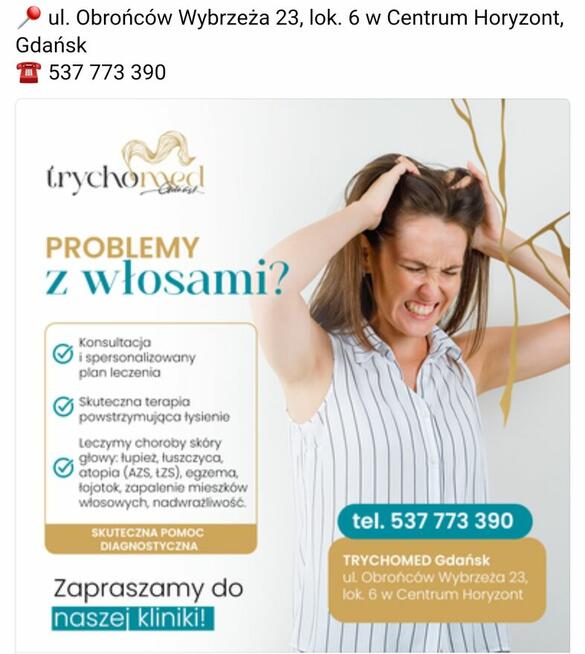 Trycholog Gdańsk - Gdańsk Przymorze