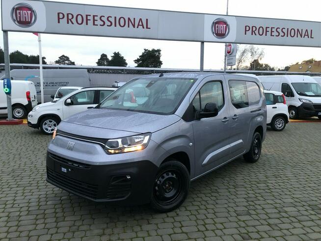 Fiat Doblo OD RĘKI! CrewCab 1.5 130KM AUTOMAT 5 miejsc, Klima 2str., Czujniki