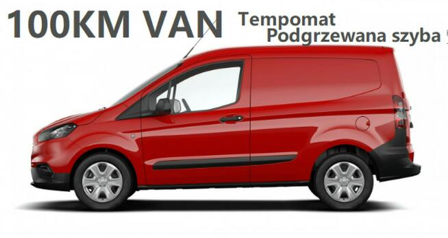 Ford Transit courier VAN 1,5 100KM  Podgrzewana szyba, Tempomat  999zł
