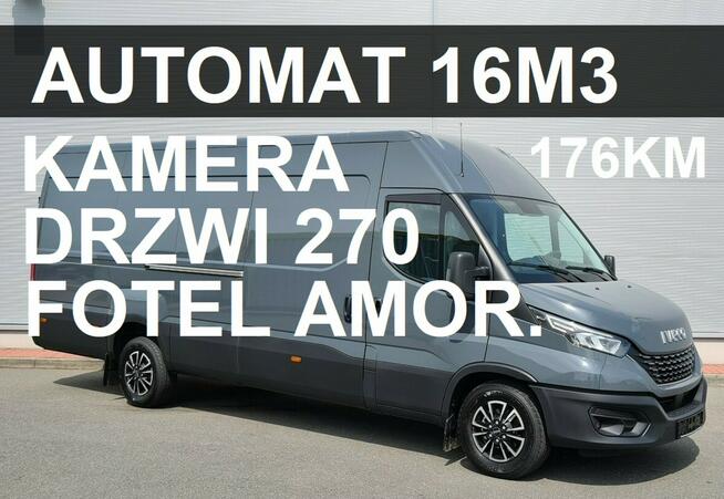 Iveco Daily 35S18 H 16m3  L4H2  176KM Hi-Matic Amort. fotel Kamera Drzwi 270ST. - 2647zł