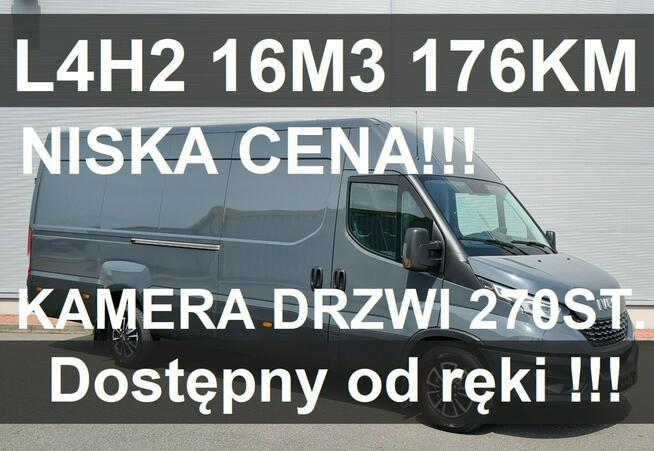 Iveco Daily 35S18 H 16m3 L4H2176KM Amort. fotel KamerDrzwi 270 Od ręki Niska cena 2350zł