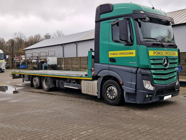Mercedes Actros 2543 LAWETA POMOC DROGOWA NAJAZD HYDRAULICZNY 3-OSIE 6x2 KLIMA ŁÓŻKO