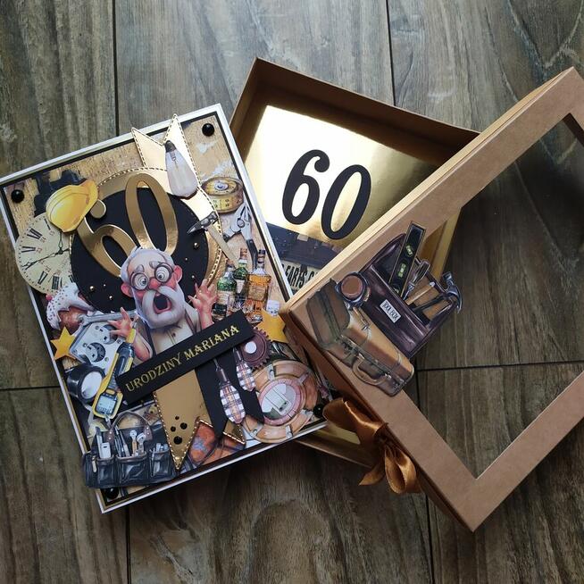 Karty z życzeniami w pudełeczku