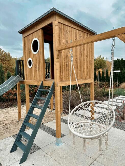 Plac zabaw ! DOMEK DLA DZIECI ! Nowoczesny