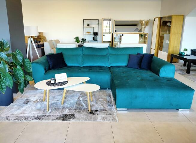 Nowoczesny narożnik Venecja - elektryczna funkcja spania