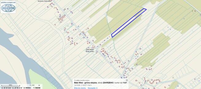 Zakrzewo Kościelne / rekreacja/ 90km Warszawa Lódź