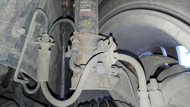 Amortyzator Saab 9-3 Przód MacPherson Sachs Oryginał Komplet