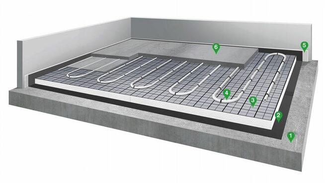 STYROPIAN POD OGRZEWANIE PODŁOGOWE - darmowa dostawa