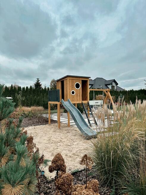 Plac zabaw ! DOMEK DLA DZIECI ! Nowoczesny