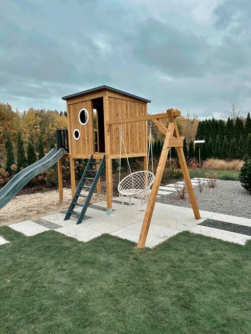 Plac zabaw ! DOMEK DLA DZIECI ! Nowoczesny