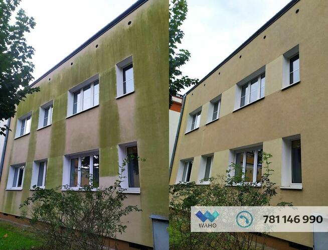 Mycie Elewacji SOFTWASH bez ciśnienia Mycie Kostki Brukowej