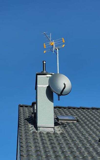 Montaż ustawianie anten TV DVB-T SAT LTE Trzebnica + okolice
