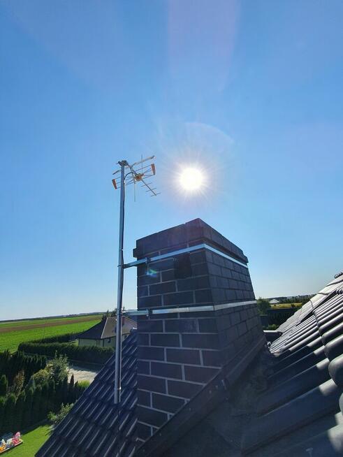 Montaż anten ustawianie TV DVB-T SAT LTE Trzebnica +okolice