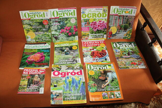 Gazety ogrodnicze Mój piękny ogród Mam Ogród Działkowiec